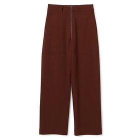 【スタジオ ニコルソン/STUDIO NICHOLSON】のZIP FRONT ROUND LEG PANT 人気、トレンドファッション・服の通販 founy(ファニー) ファッション Fashion レディースファッション WOMEN 2022年 2022 2022-2023秋冬・A/W Aw/Autumn/Winter//Fw/Fall-Winter/2022-2023 バランス Balance ミリタリー Military ラウンド Round |ID:prp329100003973043