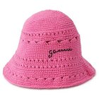 【ガニー/GANNI】のCotton Crochet Bucket Hat Solid 人気、トレンドファッション・服の通販 founy(ファニー) ファッション Fashion レディースファッション WOMEN 帽子 Hats 2023年 2023 2023春夏・S/S Ss,Spring/Summer,2023 クロシェ Crochet thumbnail Shocking Pink|ID: prp329100003973190 ipo3291000000026197814