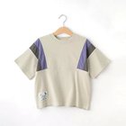 【シューラルー/SHOO LA RUE / KIDS】の【110-140cm】配色切替ドルマンTシャツ グレージュ|ID: prp329100003973286 ipo3291000000029587296