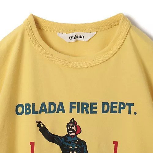【オブラダ/Oblada】のFIRE DEPT TEE 人気、トレンドファッション・服の通販 founy(ファニー) 　ファッション　Fashion　レディースファッション　WOMEN　グラフィック　Graphic　バランス　Balance　ヴィンテージ　Vintage　洗える　Washable　other-3|ID: prp329100003975319 ipo3291000000031714482