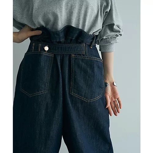 【マージュール/marjour】のTUCK DENIM インテリア・キッズ・メンズ・レディースファッション・服の通販 founy(ファニー) https://founy.com/ ファッション Fashion レディースファッション Fashion for Women ギャザー Gathered, Ruffled ストレッチ Stretch, Stretchy Fabric タンク Tank Top, Sleeveless Top デニム Denim, Jeans Material ノースリーブ Sleeveless, No-Sleeve ボトム Bottoms, Lower Wear おすすめ Recommended / Our Picks 夏 Summer |ID: prp329100003975445 ipo3291000000026463137