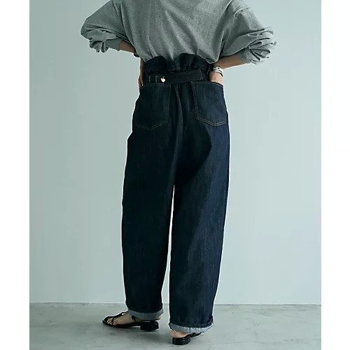 【マージュール/marjour】のTUCK DENIM 人気、トレンドファッション・服の通販 founy(ファニー) 　ファッション　Fashion　レディースファッション　Fashion for Women　ギャザー　Gathered, Ruffled　ストレッチ　Stretch, Stretchy Fabric　タンク　Tank Top, Sleeveless Top　デニム　Denim, Jeans Material　ノースリーブ　Sleeveless, No-Sleeve　ボトム　Bottoms, Lower Wear　おすすめ　Recommended / Our Picks　夏　Summer　other-3|ID: prp329100003975445 ipo3291000000031295512
