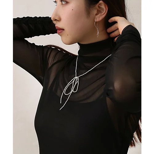【コレカラ/collecala】のビーズリボンネックレス/チョーカー 人気、トレンドファッション・服の通販 founy(ファニー) 　ファッション　Fashion　レディースファッション　Fashion for Women　ジュエリー　Jewelry　ネックレス　Necklaces & Pendants　トレンド　Trend, Trending Now　ネックレス　Necklace, Pendant Necklace　パール　Pearl, Pearl Accent　フォルム　Silhouette, Form　リボン　Ribbon, Bow　二次会　After Party　今季　This Season, Current Season　結婚式　Wedding　other-2|ID: prp329100003979270 ipo3291000000031301440