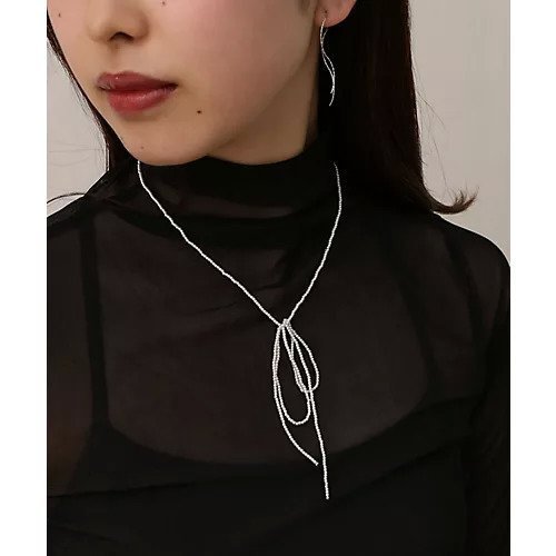 【コレカラ/collecala】のビーズリボンネックレス/チョーカー 人気、トレンドファッション・服の通販 founy(ファニー) 　ファッション　Fashion　レディースファッション　Fashion for Women　ジュエリー　Jewelry　ネックレス　Necklaces & Pendants　トレンド　Trend, Trending Now　ネックレス　Necklace, Pendant Necklace　パール　Pearl, Pearl Accent　フォルム　Silhouette, Form　リボン　Ribbon, Bow　二次会　After Party　今季　This Season, Current Season　結婚式　Wedding　other-3|ID: prp329100003979270 ipo3291000000031301443