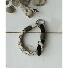 【コレカラ/collecala】のカラーロープ/パラコード ショートスマホハンドストラップ・キーホルダー アイボリー&#215;カーキ|ID: prp329100003979280 ipo3291000000026246656