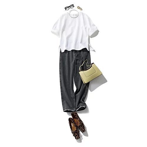 【イーバイエクラ/E by eclat】のCol Pierrot for E by eclat ふんわり袖トップス 人気、トレンドファッション・服の通販 founy(ファニー) 　ファッション　Fashion　レディースファッション　Fashion for Women　トップス・カットソー　Cut & Sew Tops　ギャザー　Gathered, Ruffled　コンパクト　Compact, Small Size　スリット　Slit, Slit Detail　バランス　Balance, Style Balance　ボトム　Bottoms, Lower Wear　エレガント 上品　Elegant　洗える　Machine Washable　other-2|ID: prp329100003980155 ipo3291000000031296030