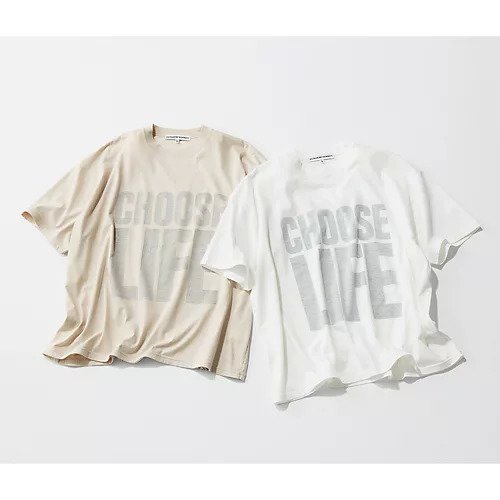 【エクラ/eclat】のスローガンTシャツ 人気、トレンドファッション・服の通販 founy(ファニー) 　ファッション　Fashion　レディースファッション　WOMEN　トップス・カットソー　Tops/Tshirt　シャツ/ブラウス　Shirts/Blouses　ロング / Tシャツ　T-Shirts　デニム　Denim　フェミニン　Feminine　プリント　Print　エレガント 上品　Elegant　別注　Special Order　洗える　Washable　other-3|ID: prp329100003980157 ipo3291000000031888668