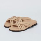 【マウロ デ バーリ/MAURO de BARI】のクロスサンダル 人気、トレンドファッション・服の通販 founy(ファニー) ファッション Fashion レディースファッション Fashion for Women サンダル Sandals, Summer Shoes フィット Fit, Slim Fit リラックス Relax, Relaxed Fit thumbnail ベージュ|ID: prp329100003980201 ipo3291000000034942385