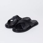 【エクラ/eclat】の【戸野塚かおるさん別注】クロスデザインサンダル 人気、トレンドファッション・服の通販 founy(ファニー) ファッション Fashion レディースファッション Fashion for Women インソール Shoe Insole サンダル Sandals, Summer Shoes スタイリッシュ Stylish, Fashionable ヌーディ Nude, Nude Tone 別注 Limited Edition, Custom Order thumbnail ブラック|ID: prp329100003980202 ipo3291000000034942391