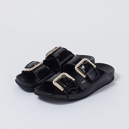 【ファビオ ルスコーニ/FABIO RUSCONI】のパテントビジューサンダル 人気、トレンドファッション・服の通販 founy(ファニー) 　ファッション　Fashion　レディースファッション　Fashion for Women　エナメル　Patent Leather　サンダル　Sandals, Summer Shoes　スタイリッシュ　Stylish, Fashionable　スポーツ　Sports, Activewear　ビジュー　Bijou, Jewel-like Accent　フォルム　Silhouette, Form　other-3|ID: prp329100003980204 ipo3291000000034942397