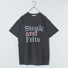 【マイ ウィークネス/MY WEAKNESS】の【洗える】S&F T Shirt (プリントTEE) チャコール|ID: prp329100003987056 ipo3291000000028285725