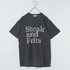 【マイ ウィークネス/MY WEAKNESS】の【ともさかりえさん着用】【洗える】S&F T Shirt (プリントTEE) チャコール|ID: prp329100003987056 ipo3291000000029317616
