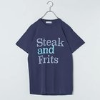 【マイ ウィークネス/MY WEAKNESS】の【ともさかりえさん着用】【洗える】S&F T Shirt (プリントTEE) ネイビー|ID: prp329100003987056 ipo3291000000029317617