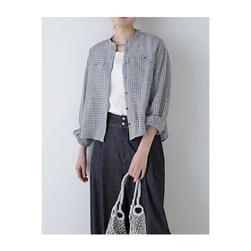 【ヒューマンウーマン/HUMAN WOMAN】 160/1ラミーチェック柄ブラウス人気、トレンドファッション・服の通販 founy(ファニー) ファッション Fashion レディースファッション WOMEN トップス・カットソー Tops/Tshirt シャツ/ブラウス Shirts/Blouses おすすめ Recommend ショート Short スタンダード Standard スリーブ Sleeve チェック Check ボックス Box 夏 Summer 定番 Standard |ID:prp329100003987078