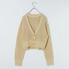 【マイ ウィークネス/MY WEAKNESS】の【ともさかりえさん着用】【LEE別注】【洗える】Knit Ensemble (ニットアンサンブル) ペールイエロー|ID: prp329100003987079 ipo3291000000029317900