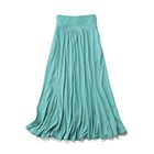 【トゥエルブクローゼット/12closet】の【伊藤真知さんコラボ】【洗える】さら軽ジャージースカート ターコイズ|ID:prp329100003987095