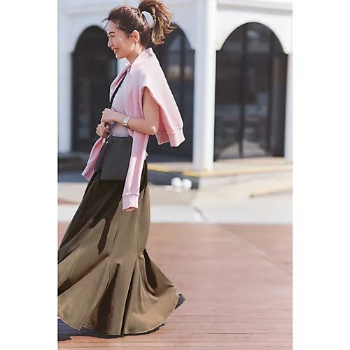 【トゥエルブクローゼット/12closet】の【コラボ】【洗える】さら軽ジャージースカート 人気、トレンドファッション・服の通販 founy(ファニー) 　ファッション　Fashion　レディースファッション　Fashion for Women　スカート　Skirts　なめらか　Smooth, Silky Texture　カットソー　Cut and Sewn Top　コラボ　Collaboration, Collab　フィット　Fit, Slim Fit　フォルム　Silhouette, Form　ポケット　Pocket, Pocket Detail　マーメイド　Mermaid, Fishtail Silhouette　洗える　Machine Washable　other-3|ID: prp329100003987095 ipo3291000000031824112