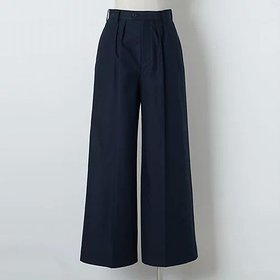 【マイ ウィークネス/MY WEAKNESS】 【ともさかりえさん着用】【洗える】Wide Pantalon (コットンワイドパンツ)人気、トレンドファッション・服の通販 founy(ファニー) ファッション Fashion レディースファッション Fashion for Women パンツ Pants & Trousers シンプル Simple, Minimal ツイル Twist, Twisted Detail ネップ Nepp, Slub Yarn バランス Balance, Style Balance ベーシック Basic, Essential ワイド Wide, Wide Fit 夏 Summer 春 Spring S/S・春夏 SS, Spring/Summer, Warm Season 洗える Machine Washable |ID:prp329100003987103