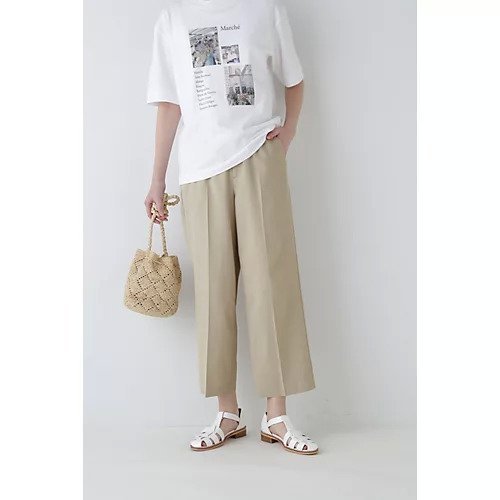 【ヒューマンウーマン/HUMAN WOMAN】のセンタープレスストレートパンツ インテリア・キッズ・メンズ・レディースファッション・服の通販 founy(ファニー) https://founy.com/ ファッション Fashion レディースファッション WOMEN パンツ Pants おすすめ Recommend シンプル Simple スタンダード Standard ストレート Straight フィット Fit 夏 Summer |ID: prp329100003987113 ipo3291000000030966457