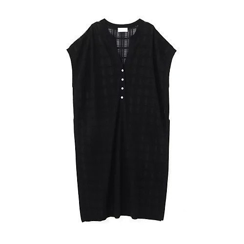 【ヒューマンウーマン/HUMAN WOMAN】のシアーチェックニットワンピース 人気、トレンドファッション・服の通販 founy(ファニー) 　ファッション　Fashion　レディースファッション　WOMEN　ワンピース　Dress　ニットワンピース　Knit Dresses　おすすめ　Recommend　シアー　Sheer　スリット　Slit　チェック　Check　バランス　Balance　ボトム　Bottom　リラックス　Relax　other-2|ID: prp329100003987118 ipo3291000000031987082
