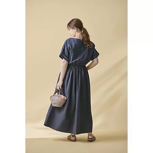 【マイ ウィークネス/MY WEAKNESS】の【ともさかりえさん着用】【LEE別注】【洗える】Dress Agapanthus (リネンドルマンドレス) 人気、トレンドファッション・服の通販 founy(ファニー) 　ファッション　Fashion　レディースファッション　WOMEN　ワンピース　Dress　ドレス　Party Dresses　サマー　Summer　シューズ　Shoes　スニーカー　Sneakers　ドレス　Dress　バレエ　Ballet　人気　Popularity　別注　Special Order　洗える　Washable　other-3|ID: prp329100003987123 ipo3291000000031258490