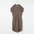 【マイカ ディール/MICA & DEAL】の【LEE別注】【洗える】タックショルダーワンピース チャコール|ID: prp329100003987130 ipo3291000000034898622