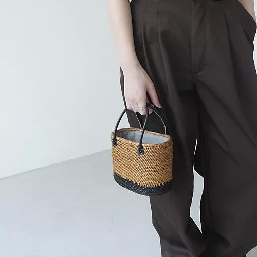 【マイ ウィークネス/MY WEAKNESS】の【ともさかりえさん着用】Ata Bag Mini(ミニカゴバッグ) 人気、トレンドファッション・服の通販 founy(ファニー) 　ファッション　Fashion　レディースファッション　Fashion for Women　インナー　Innerwear　モダン　Modern, Contemporary　巾着　Drawstring Bag, Kinchaku　財布　Wallet, Purse　other-3|ID: prp329100003987142 ipo3291000000033263153