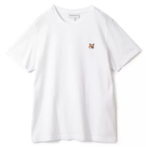 【メゾン キツネ/MAISON KITSUNE】のFOX HEAD PATCH REGULAR TEE SHIRT インテリア・キッズ・メンズ・レディースファッション・服の通販 founy(ファニー) 　ファッション　Fashion　レディースファッション　WOMEN　トップス・カットソー　Tops/Tshirt　シャツ/ブラウス　Shirts/Blouses　2024年　2024　2024春夏・S/S　Ss,Spring/Summer,2024　フォックス　Fox　定番　Standard　洗える　Washable　WHITE|ID: prp329100003988885 ipo3291000000029317625