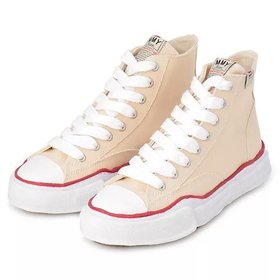 【メゾン ミハラヤスヒロ/Maison MIHARA YASUHIRO / MEN】のPETERSON HIGH/original sole canvas High-Top sneaker 人気、トレンドファッション・服の通販 founy(ファニー) ファッション Fashion メンズファッション Men's Style Online 2024年 2024 2024春夏・S/S Ss,Spring/Summer,2024 インソール Insole キャンバス Canvas クッション Cushion ワイド Wide |ID:prp329100003989068