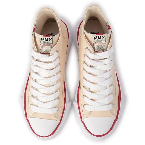 【メゾン ミハラヤスヒロ/Maison MIHARA YASUHIRO / MEN】のPETERSON HIGH/original sole canvas High-Top sneaker 人気、トレンドファッション・服の通販 founy(ファニー) 　ファッション　Fashion　メンズファッション　Men's Style Online　2024年　2024　2024春夏・S/S　Ss,Spring/Summer,2024　インソール　Insole　キャンバス　Canvas　クッション　Cushion　ワイド　Wide　other-2|ID: prp329100003989068 ipo3291000000031280214