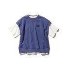 【シューラルー/SHOO LA RUE / KIDS】の【110-140cm/2点セット】五分袖Tシャツ+ミニ裏毛ベストセット ブルー|ID: prp329100003989087 ipo3291000000029591248