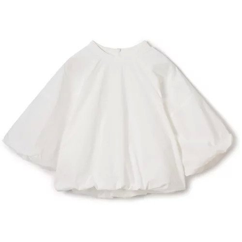 【マノフ/MANOF】のPUFF SLEEVE TOPS インテリア・キッズ・メンズ・レディースファッション・服の通販 founy(ファニー) 　ファッション　Fashion　レディースファッション　WOMEN　トップス・カットソー　Tops/Tshirt　バルーン　Balloon　パターン　Pattern　洗える　Washable　WHITE|ID: prp329100003990735 ipo3291000000028143579