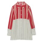 【テルマ/TELMA】のWASHI Striped Tailored Shirt STRIPE RED x LIME GREEN|ID: prp329100003993905 ipo3291000000026390949