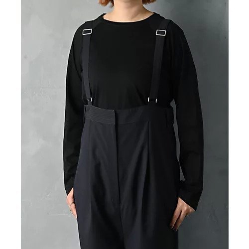 【スタイルデリ/STYLE DELI】の【BLK001】配色ステッチロングTシャツ 人気、トレンドファッション・服の通販 founy(ファニー) 　ファッション　Fashion　レディースファッション　Fashion for Women　トップス・カットソー　Cut & Sew Tops　シャツ・ブラウス・オフィスカジュアル　Elegant Blouses & Button-Ups　ロングTシャツ・Tシャツ　Longline T-Shirts & Tees　インナー　Innerwear　カットソー　Cut and Sewn Top　スリット　Slit, Slit Detail　スリーブ　Sleeve, Long Sleeve / Short Sleeve　定番　Standard, Basic Item　長袖　Long Sleeve, Full Sleeve　ボックス　Boxy, Box Shape　ロング　Long, Long-Length　おすすめ　Recommended / Our Picks　日本製　Made In Japan　other-2|ID: prp329100003996503 ipo3291000000031295605