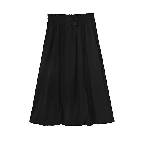 【スタイルデリ/STYLE DELI】の【BLK001】バルーンスカート インテリア・キッズ・メンズ・レディースファッション・服の通販 founy(ファニー) ファッション Fashion レディースファッション Fashion for Women スカート Skirts くるぶし Ankle-Length ギャザー Gathered, Ruffled 軽量 Lightweight, Ultra Light シンプル Simple, Minimal スリット Slit, Slit Detail タフタ Taffeta, Structured Fabric 定番 Standard, Basic Item バルーン Balloon, Balloon Silhouette フォルム Silhouette, Form ランダム Random, Irregular ルーズ Loose, Oversized おすすめ Recommended / Our Picks エレガント 上品 Elegant ブラック|ID: prp329100003996511 ipo3291000000034920989
