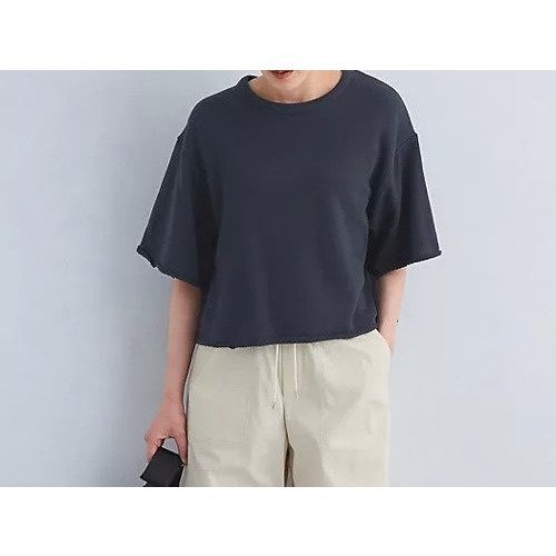 【グリーンレーベル リラクシング / ユナイテッドアローズ/green label relaxing / UNITED ARROWS】の裏毛 スラッシュ プルオーバー 人気、トレンドファッション・服の通販 founy(ファニー) 　ファッション　Fashion　レディースファッション　WOMEN　トップス・カットソー　Tops/Tshirt　プルオーバー　Pullover　ヴィンテージ　Vintage　春　Spring　クロップド　Cropped　スウェット　Sweat　スリーブ　Sleeve　トレンド　Trend　ハーフ　Half　フェミニン　Feminine　ボトム　Bottom　ワイド　Wide　おすすめ　Recommend　夏　Summer　 other-1|ID: prp329100003997532 ipo3291000000028306471