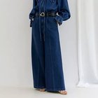 【リエミラー/Rie Miller】の【RM denim】ワイドスラックスデニム 人気、トレンドファッション・服の通販 founy(ファニー) ファッション Fashion レディースファッション WOMEN 2024年 2024 2024-2025秋冬・A/W Aw/Autumn/Winter/Fw/Fall/2024-2025 おすすめ Recommend ストレッチ Stretch スラックス Slacks セットアップ Set Up センター Center デニム Denim ペプラム Peplum ポケット Pocket ヨーク Yoke ワイド Wide thumbnail ネイビー|ID: prp329100003997601 ipo3291000000026994781