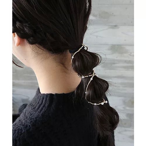 【コレカラ/collecala】のぐるぐるビーズヘアワイヤー 人気、トレンドファッション・服の通販 founy(ファニー) ファッション Fashion レディースファッション Fashion for Women ワイヤー Wire, Wired Bra 結婚式 Wedding other-3|ID: prp329100003998602 ipo3291000000031291026