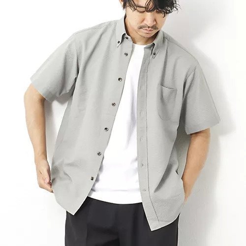 【ノーリーズ グッドマン/NOLLEY'S goodman / MEN】のDotAirサッカー 撥水BD半袖シャツ 人気、トレンドファッション・服の通販 founy(ファニー) 　ファッション　Fashion　メンズファッション　MEN　おすすめ　Recommend　ウォッシャブル　Washable　サッカー　Soccer　ショーツ　Shorts　シンプル　Simple　ストレッチ　Stretch　スマート　Smart　スリム　Slim　ダウン　Down　ビジネス 仕事 通勤　Business　ワイド　Wide　半袖　Short Sleeve　 other-1|ID: prp329100003998684 ipo3291000000026834345