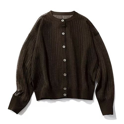 【エムセブンデイズ/M7days】のワイドリブシアーカーディガン インテリア・キッズ・メンズ・レディースファッション・服の通販 founy(ファニー) https://founy.com/ ファッション Fashion レディースファッション Fashion for Women トップス・カットソー Cut & Sew Tops カーディガン・羽織り Layered Style Cardigans カーディガン Cardigan, Knitwear シアー Sheer, See-Through パープル Purple, Violet ブライト Bright, Shiny ブルゾン Blouson, Bomber Jacket ベーシック Basic, Essential 今季 This Season, Current Season 夏 Summer 洗える Machine Washable |ID: prp329100004002758 ipo3291000000031685595