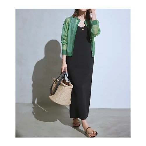 【エムセブンデイズ/M7days】のワイドリブシアーカーディガン 人気、トレンドファッション・服の通販 founy(ファニー) 　ファッション　Fashion　レディースファッション　Fashion for Women　トップス・カットソー　Cut & Sew Tops　カーディガン・羽織り　Layered Style Cardigans　カーディガン　Cardigan, Knitwear　シアー　Sheer, See-Through　パープル　Purple, Violet　ブライト　Bright, Shiny　ブルゾン　Blouson, Bomber Jacket　ベーシック　Basic, Essential　今季　This Season, Current Season　夏　Summer　洗える　Machine Washable　other-3|ID: prp329100004002758 ipo3291000000031902691
