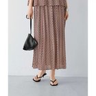 【スタイルデリ/STYLE DELI】の【LUXE】楊柳ドットプリーツロングスカート ピンクベージュ|ID: prp329100004002761 ipo3291000000031067272