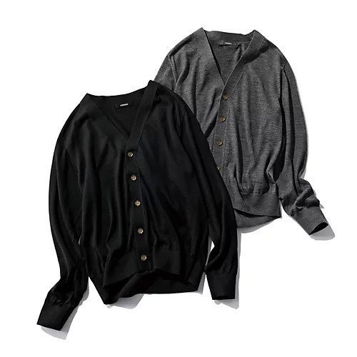 【ウメダ/UMEDA】の16GG V NECK CARDIGAN 人気、トレンドファッション・服の通販 founy(ファニー) 　ファッション　Fashion　レディースファッション　Fashion for Women　トップス・カットソー　Cut & Sew Tops　カーディガン・羽織り　Layered Style Cardigans　インナー　Innerwear　洗える　Machine Washable　カットソー　Cut and Sewn Top　カーディガン　Cardigan, Knitwear　ショルダー　Shoulder, Shoulder Strap　シンプル　Simple, Minimal　スリーブ　Sleeve, Long Sleeve / Short Sleeve　トレンド　Trend, Trending Now　定番　Standard, Basic Item　人気　Popular, Best Seller　バランス　Balance, Style Balance　フェミニン　Feminine, Girly　フォーム　Form　ベーシック　Basic, Essential　別注　Limited Edition, Custom Order　ミックス　Mix, Mixed Style　other-2|ID: prp329100004004006 ipo3291000000032968343