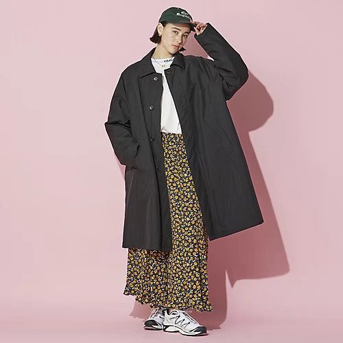 【オブラダ/Oblada】のFEATHER COAT インテリア・キッズ・メンズ・レディースファッション・服の通販 founy(ファニー) 　ファッション　Fashion　レディースファッション　Fashion for Women　アウター　Coat / Outerwear Collection　コート・ロングコート・ピーコート　Long Coats, Peacoats & More　シルク　Silk, 100% Silk　スウェット / スエット　Sweatshirt, Sweatwear　スリーブ　Sleeve, Long Sleeve / Short Sleeve　フェザー　Feather, Feather Detail　ボーダー　Border, Stripe　春　Spring　A/W・秋冬　Autumn/Winter　BLACK|ID: prp329100004004086 ipo3291000000033300621