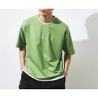 【ザ ショップ ティーケー/THE SHOP TK / MEN】の【接触冷感】ポンチフェイクレイヤードTシャツ グリーン|ID: prp329100004004107 ipo3291000000029398207