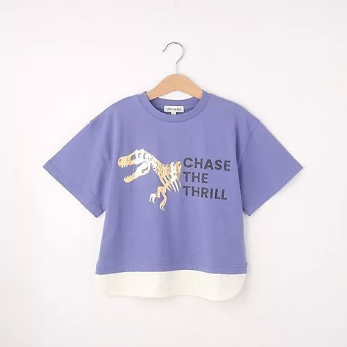 【シューラルー/SHOO LA RUE / KIDS】の【110-140cm】裾レイヤード箔プリントTシャツ インテリア・キッズ・メンズ・レディースファッション・服の通販 founy(ファニー) https://founy.com/ ファッション Fashion キッズファッション KIDS インナー Inner スマート Smart タンク Tank プリント Print |ID: prp329100004005416 ipo3291000000029585707