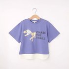 【シューラルー/SHOO LA RUE / KIDS】の【110-140cm】裾レイヤード箔プリントTシャツ ブルー|ID: prp329100004005416 ipo3291000000029585709