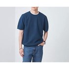 【グリーンレーベルリラクシング/green label relaxing / UNITED ARROWS / MEN】のJUSTFIT ソリッド ツイル ショートスリーブ ニット 人気、トレンドファッション・服の通販 founy(ファニー) ファッション Fashion メンズファッション MEN インナー Inner カットソー Cut And Sew ショート Short ジャケット Jacket スタンダード Standard スマート Smart スリッポン Slip-Ons スリム Slim スリーブ Sleeve ツイル Twill デニム Denim 半袖 Short Sleeve おすすめ Recommend thumbnail NAVY|ID: prp329100004007680 ipo3291000000028291769