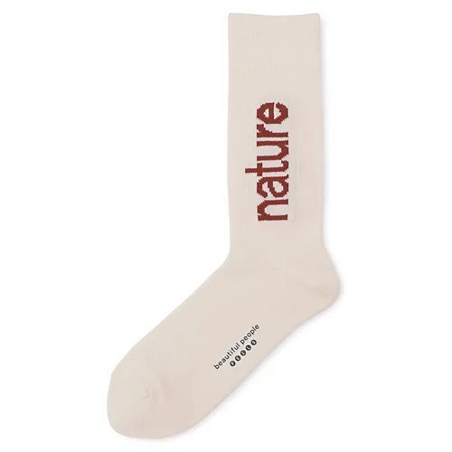 【ビューティフル ピープル/beautiful people】のfeels ベタ文字socks(1足売り) インテリア・キッズ・メンズ・レディースファッション・服の通販 founy(ファニー) 　ファッション　Fashion　レディースファッション　WOMEN　ソックス　Socks　シルク　Silk　ソックス　Socks　ビジネス 仕事 通勤　Business　犬　Dog　nature|ID: prp329100004009466 ipo3291000000029854658