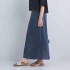 【グリーンレーベル リラクシング / ユナイテッドアローズ/green label relaxing / UNITED ARROWS】のアート ボタニカル プリント スカート 人気、トレンドファッション・服の通販 founy(ファニー) ファッション Fashion レディースファッション WOMEN スカート Skirt S/S・春夏 Ss・Spring/Summer おすすめ Recommend カットソー Cut And Sew スウェット Sweat フレア Flare フロント Front プリント Print ボタニカル Botanical エレガント 上品 Elegant 夏 Summer 春 Spring thumbnail NAVY|ID: prp329100004011072 ipo3291000000028307344